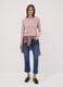 Pink crew-neck long-sleeve regular-fit top_2