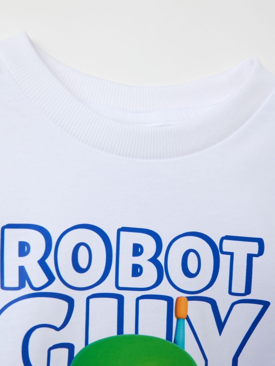 Long-sleeved T-shirt with Robot Guy print_3