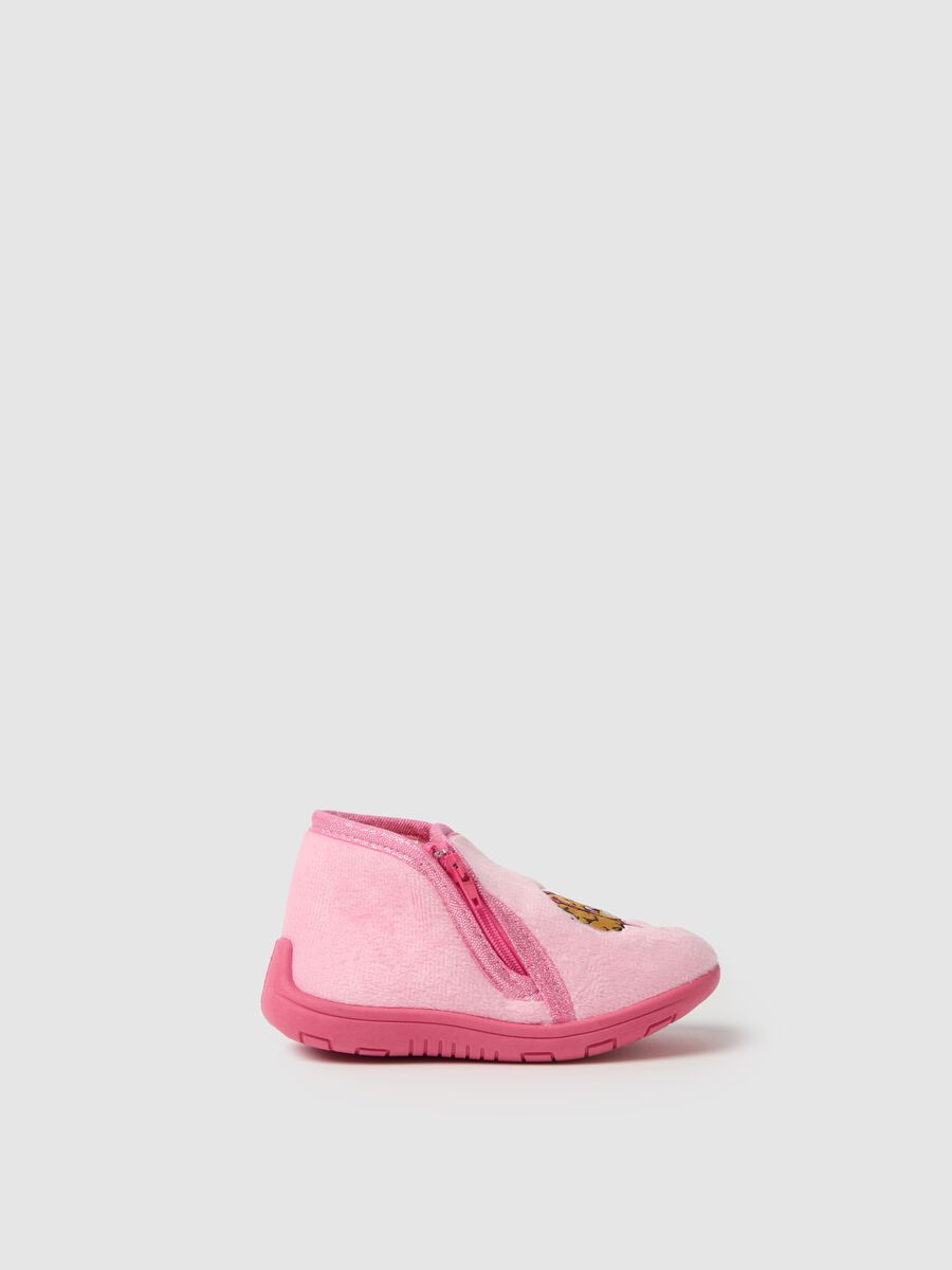 Pink baby girl slippers_0