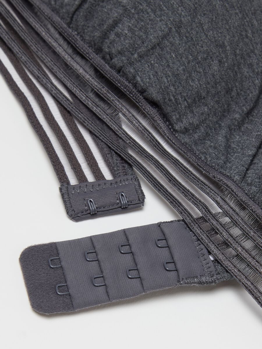 The Triangle stretch cotton soft triangle bra_5