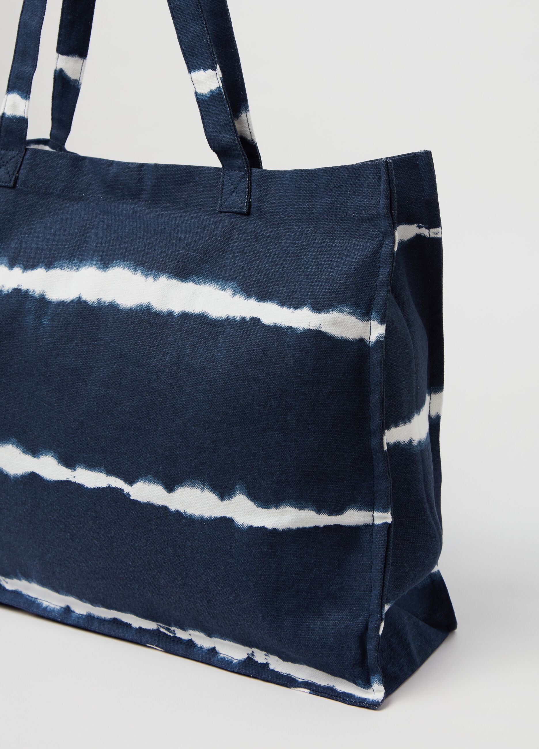 Borsa shopper in cotone Tie Dye_2