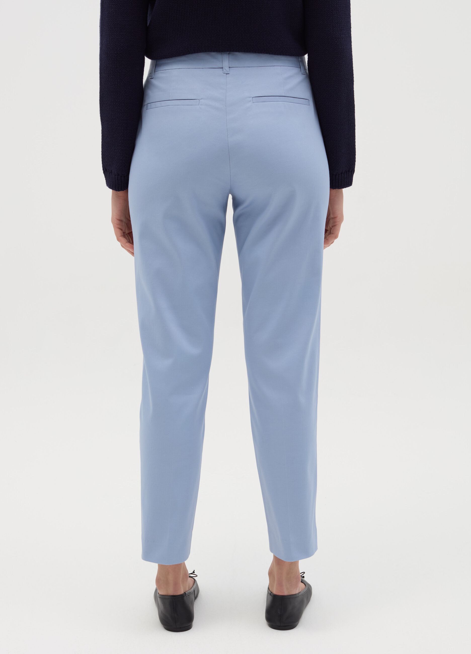 Stretch chino trousers