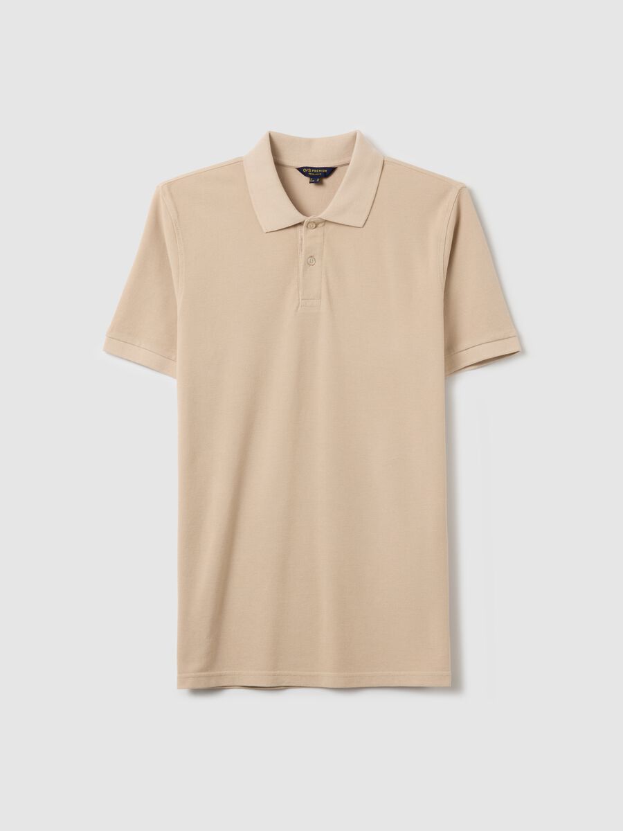 100% cotton piqué polo shirt_4