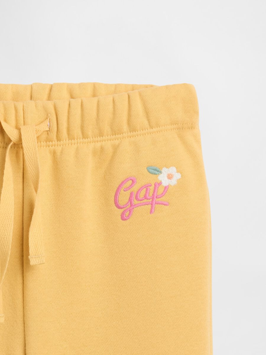 Girls' Yellow Joggers Pants_2
