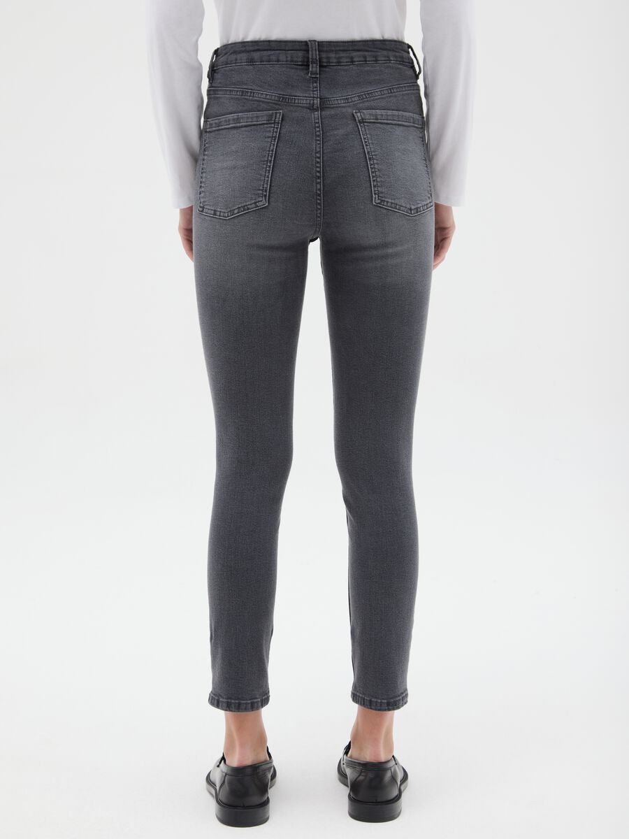 Stretch grey skinny jeans_2