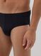 Black Cotton Regular Fit Briefs_3