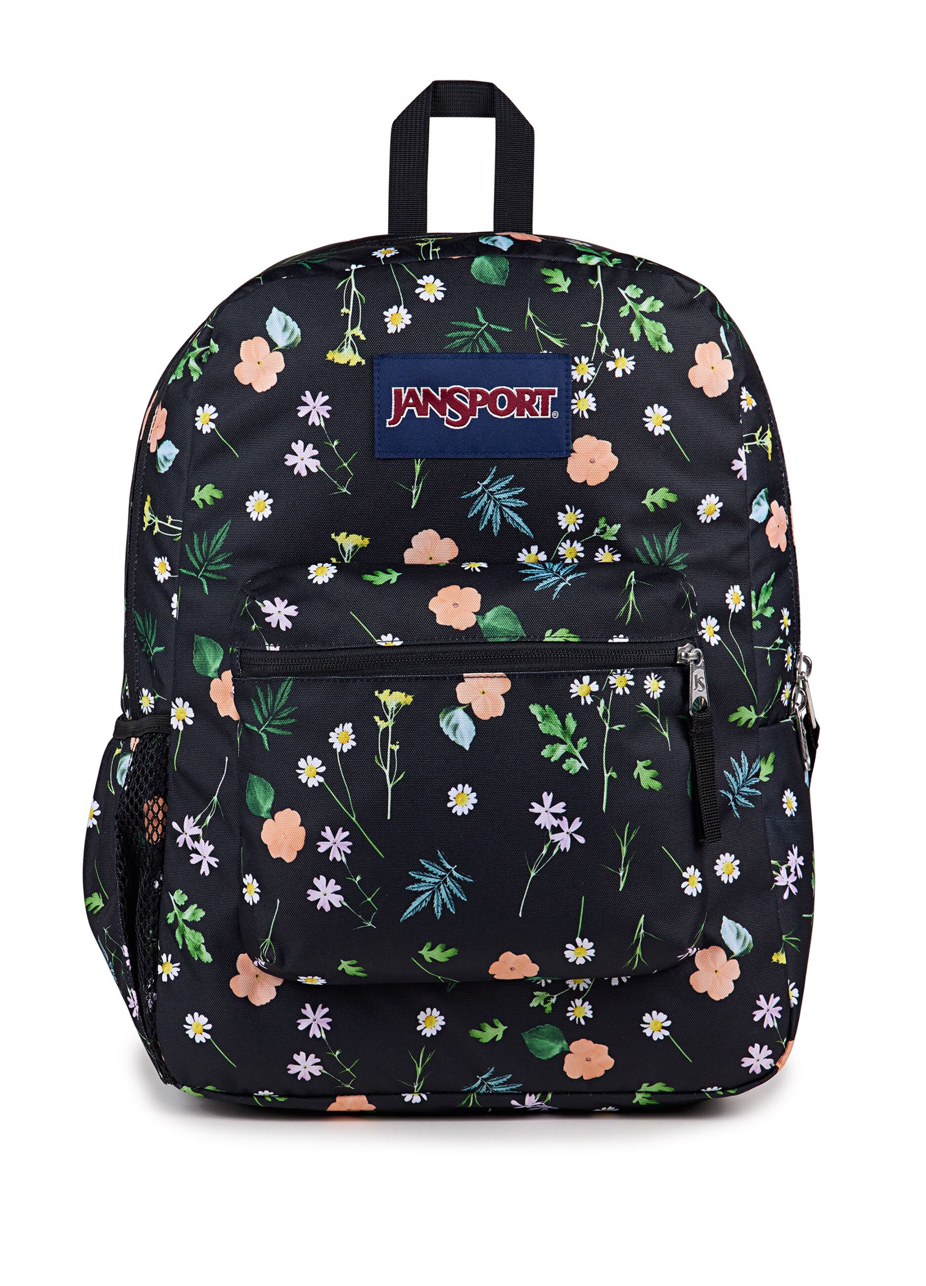 Cross Town backpacks with small flowers