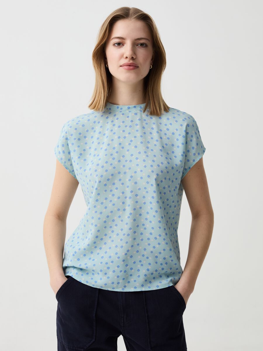 Short-sleeved blouse_1