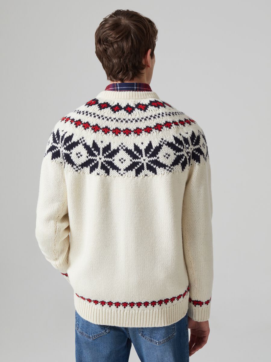 Christmas Jumper con disegno norvegese_2