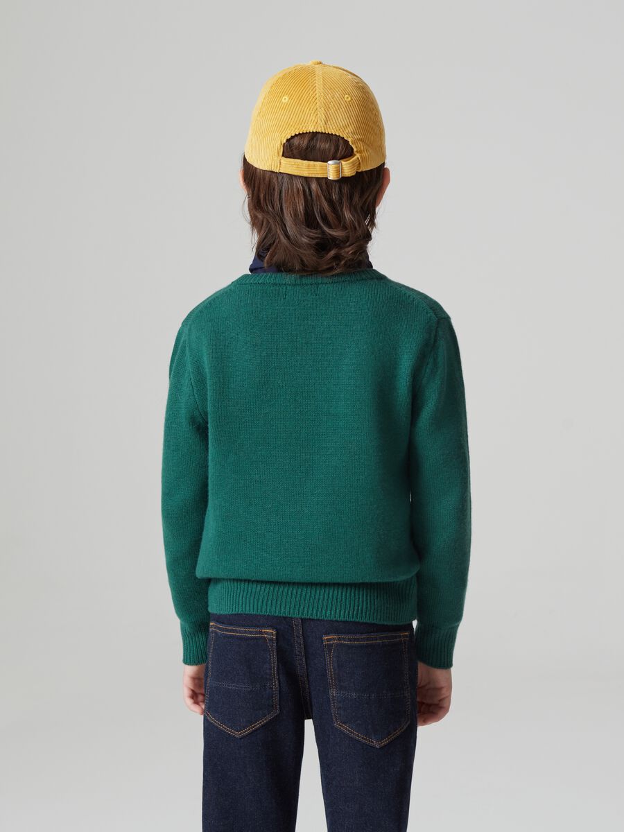 Pullover in misto lana _2