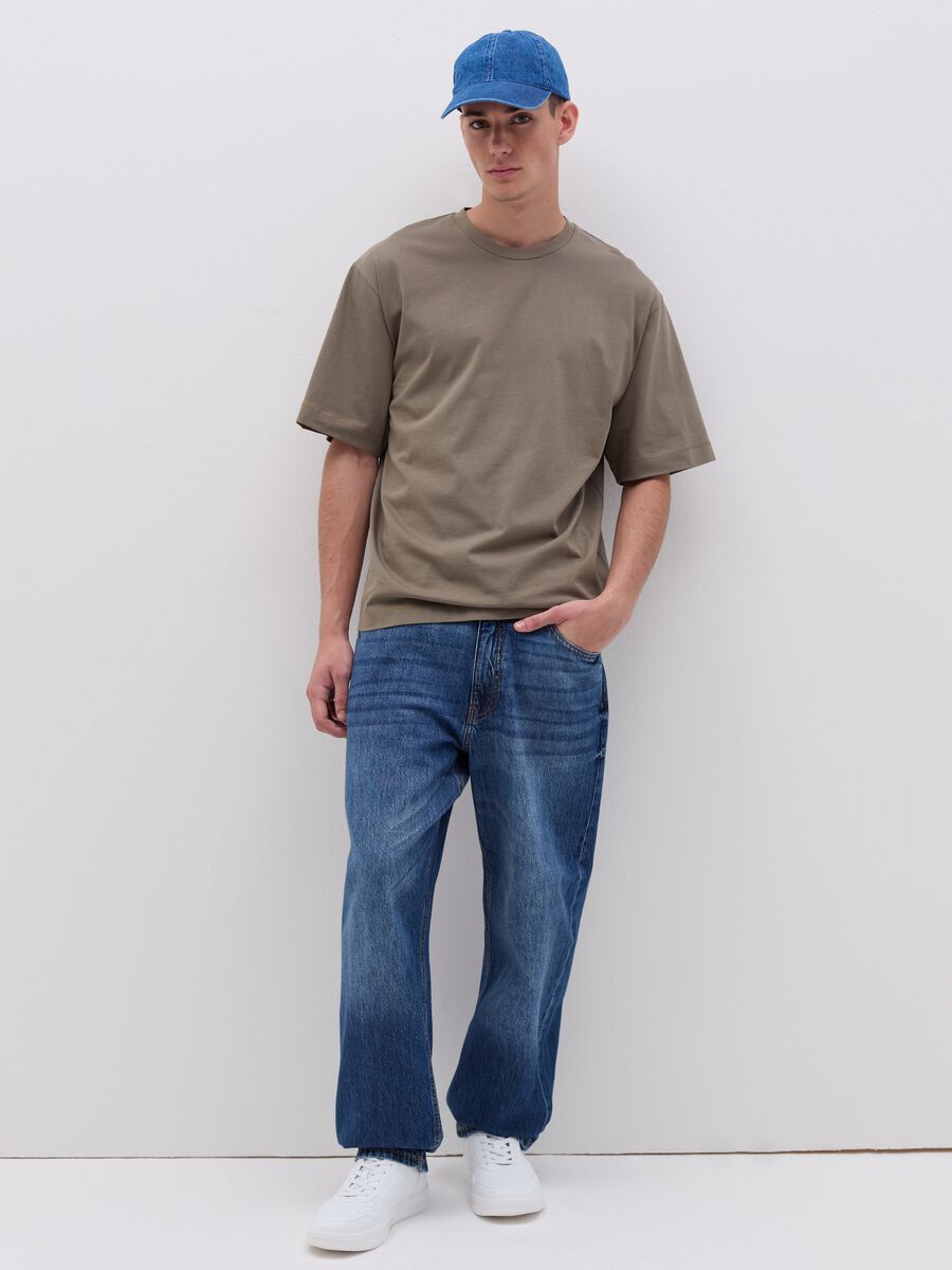 Jeans baggy fit cinque tasche_1