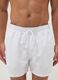 White swim shorts with drawstring_1