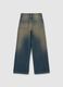 Girls' multicolour jeans in pure cotton regular fit_4