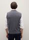 Grey merino wool regular fit waistcoat_2