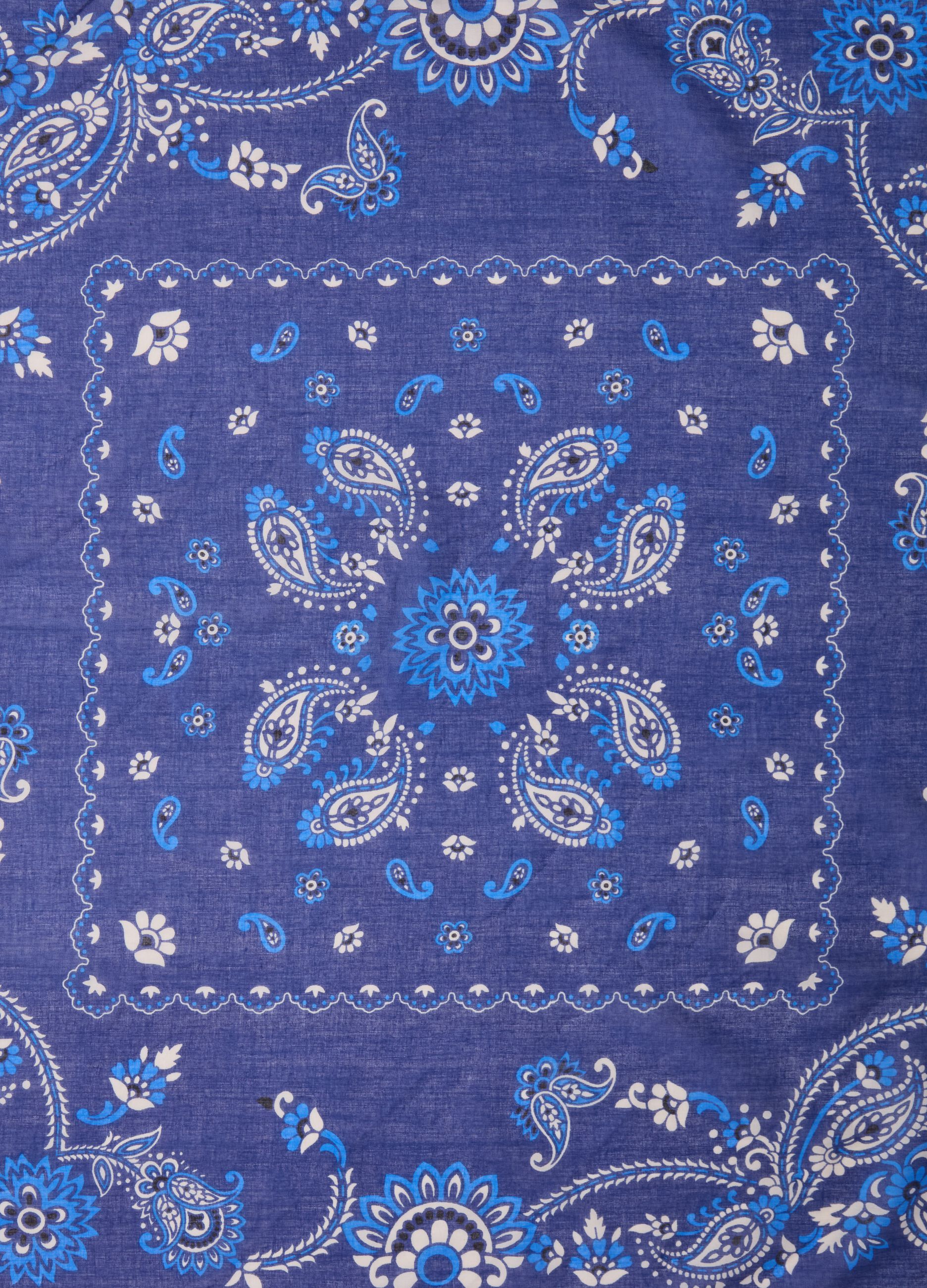 Foulard con stampa bandana