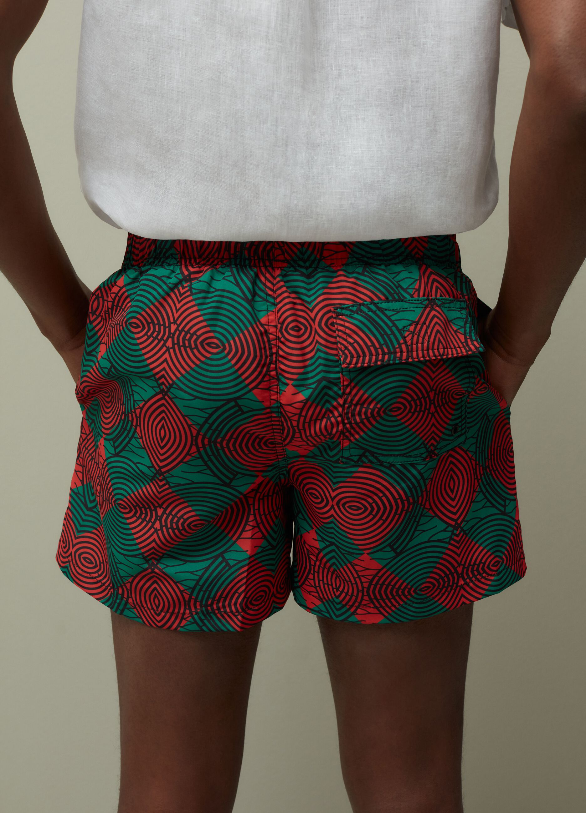 Costume boxer stampa geometrica_2