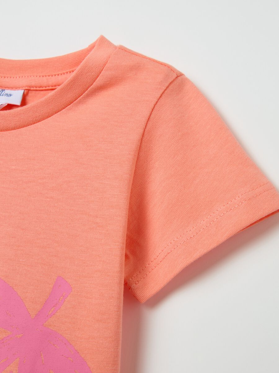 Cotton T-shirt with fruit print_2