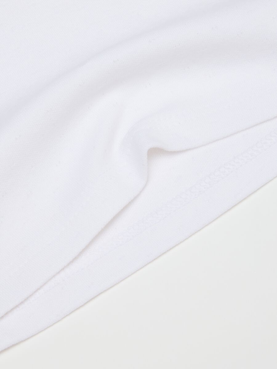 White Short-Sleeve Cotton T-shirt_3
