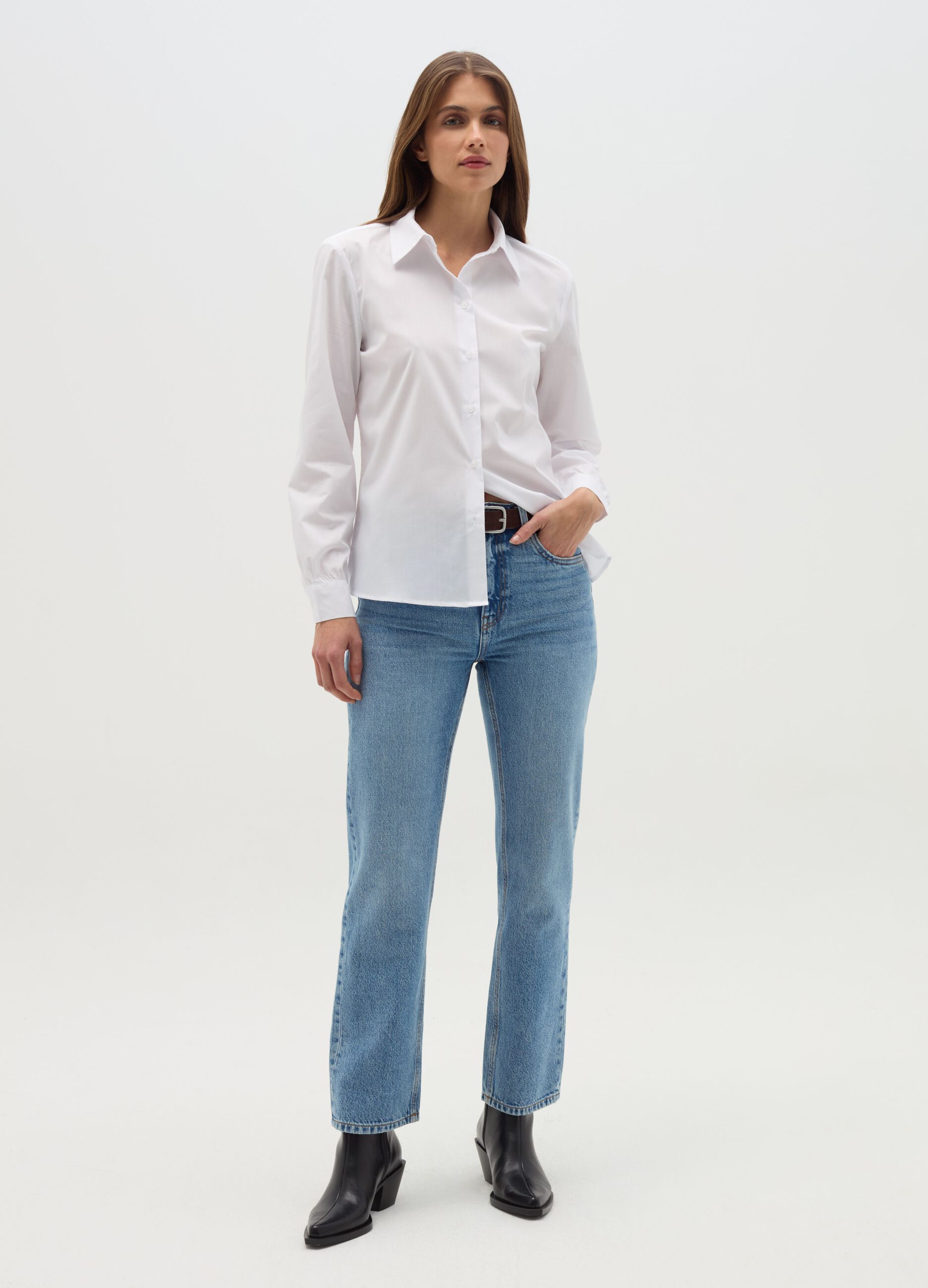 Camicia con bottoni
