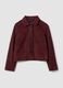 Giacca rossa in vera pelle regular fit_4