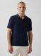 Pure cotton short-sleeve polo shirt_0
