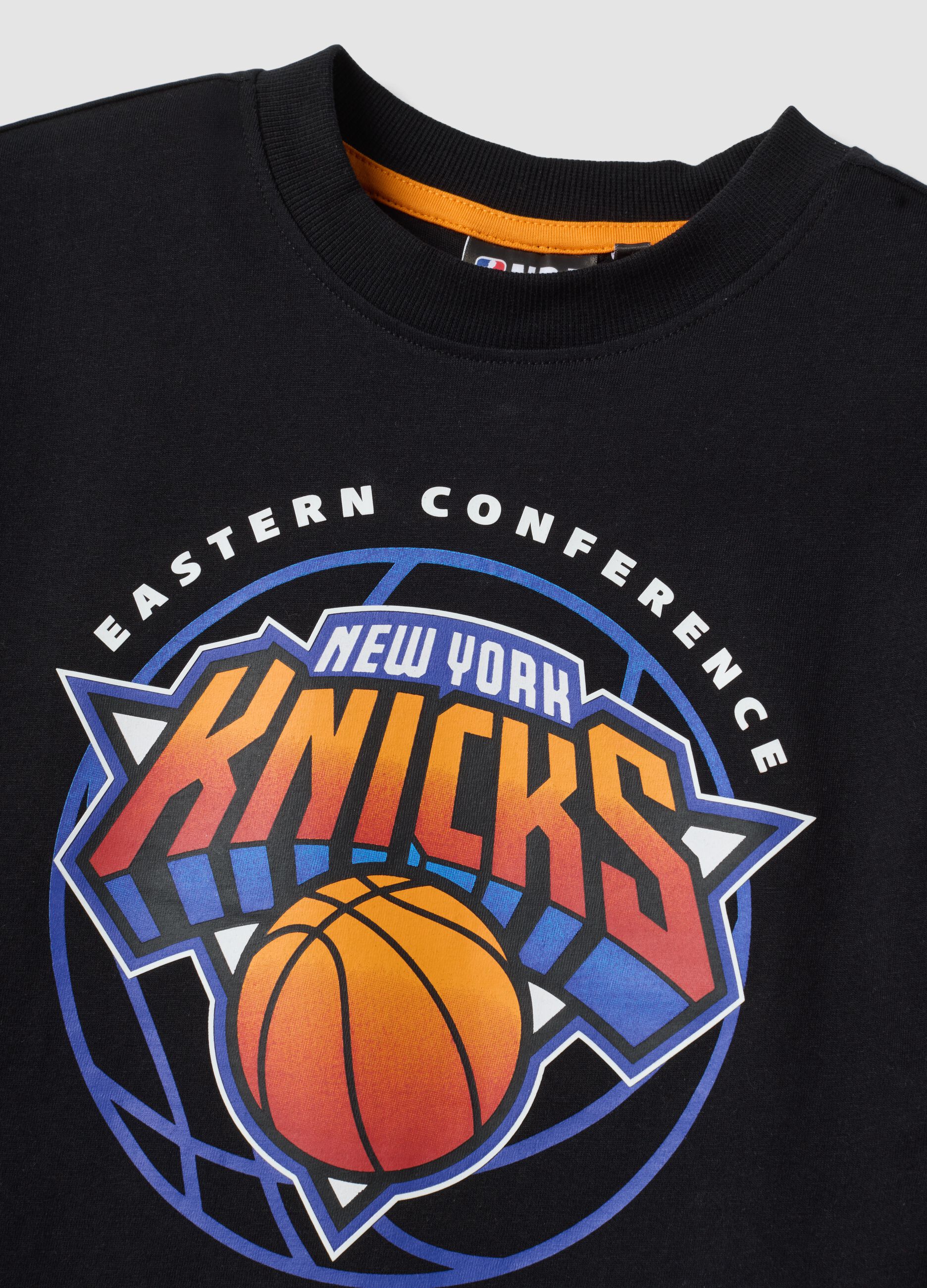 Black short-sleeved pure cotton T-shirt