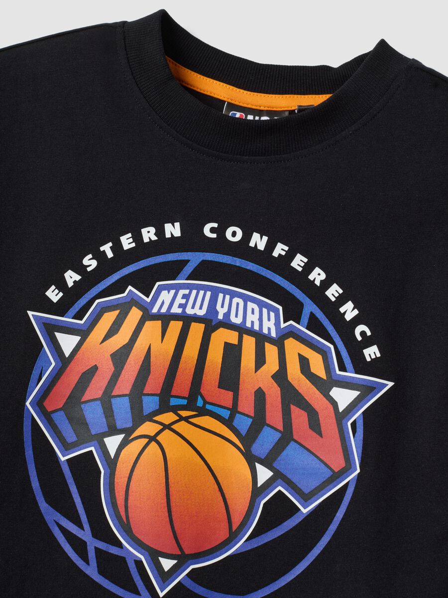 Black short-sleeved pure cotton T-shirt_2