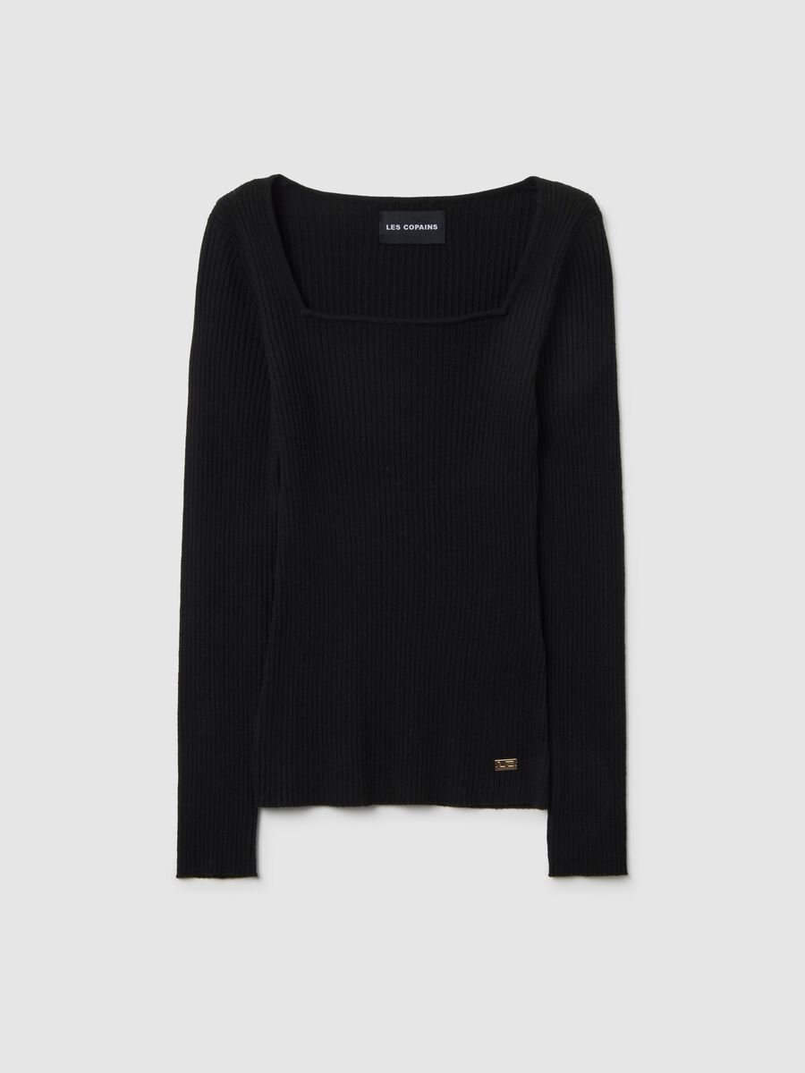 Fitted Black Sweater_4