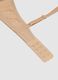 Women's beige stretch blend bra_5
