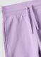 White and purple pure cotton jogging set for girls, regular fit_3