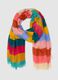 Light Multicolour Striped Scarf_0
