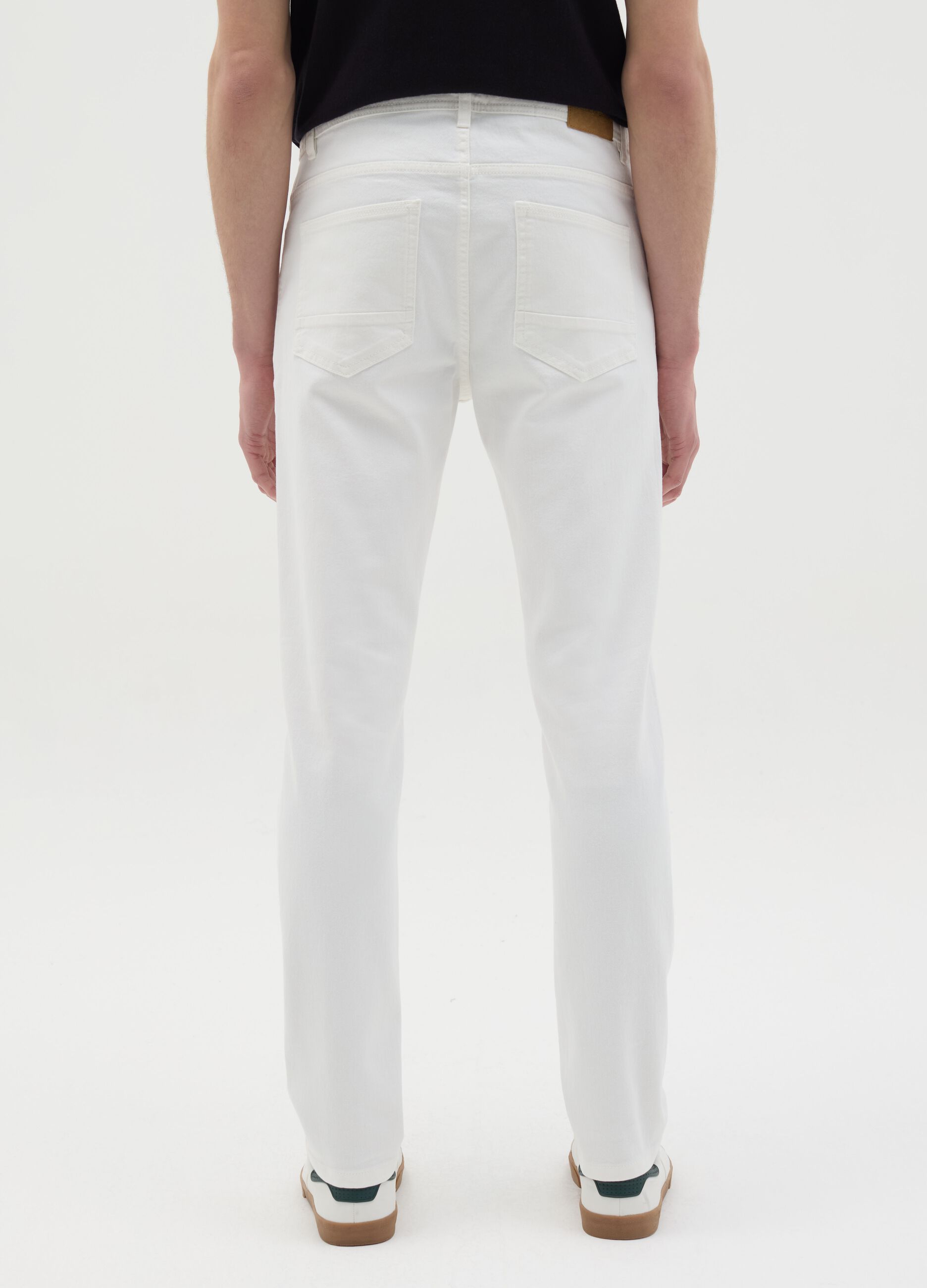 Plain skinny fit jeans