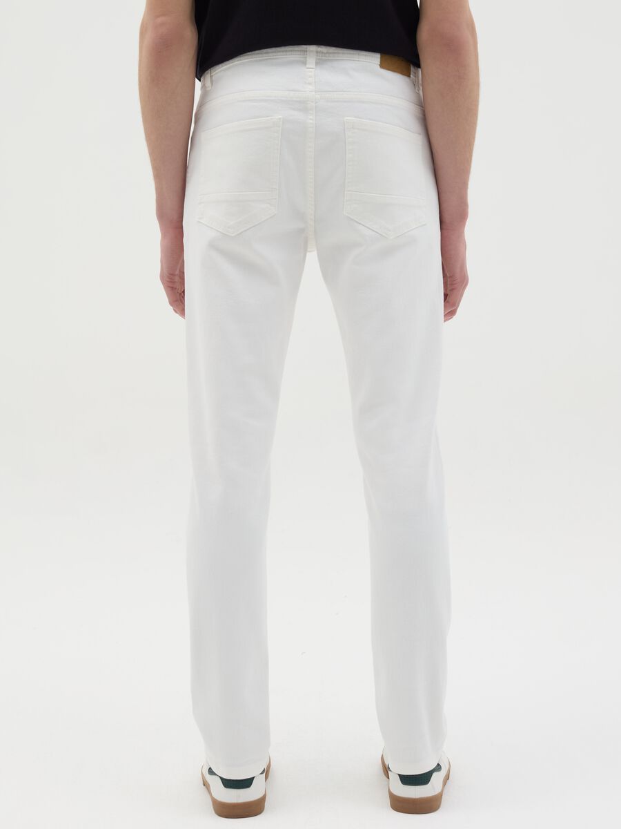 Plain skinny fit jeans_3