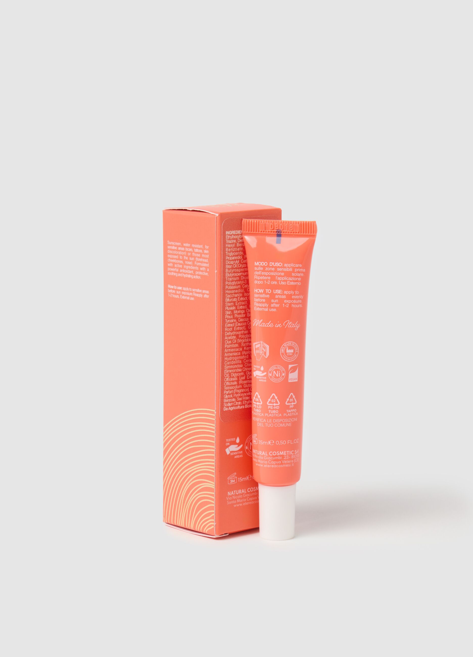 Crema solare zone sensibili 50SPF