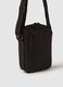 Black Shoulder Bag with Zip Pockets_2