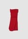 Collant rosso in tessuto elasticizzato_0