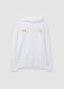 White LA Galaxy printed cotton-blend hoodie_0
