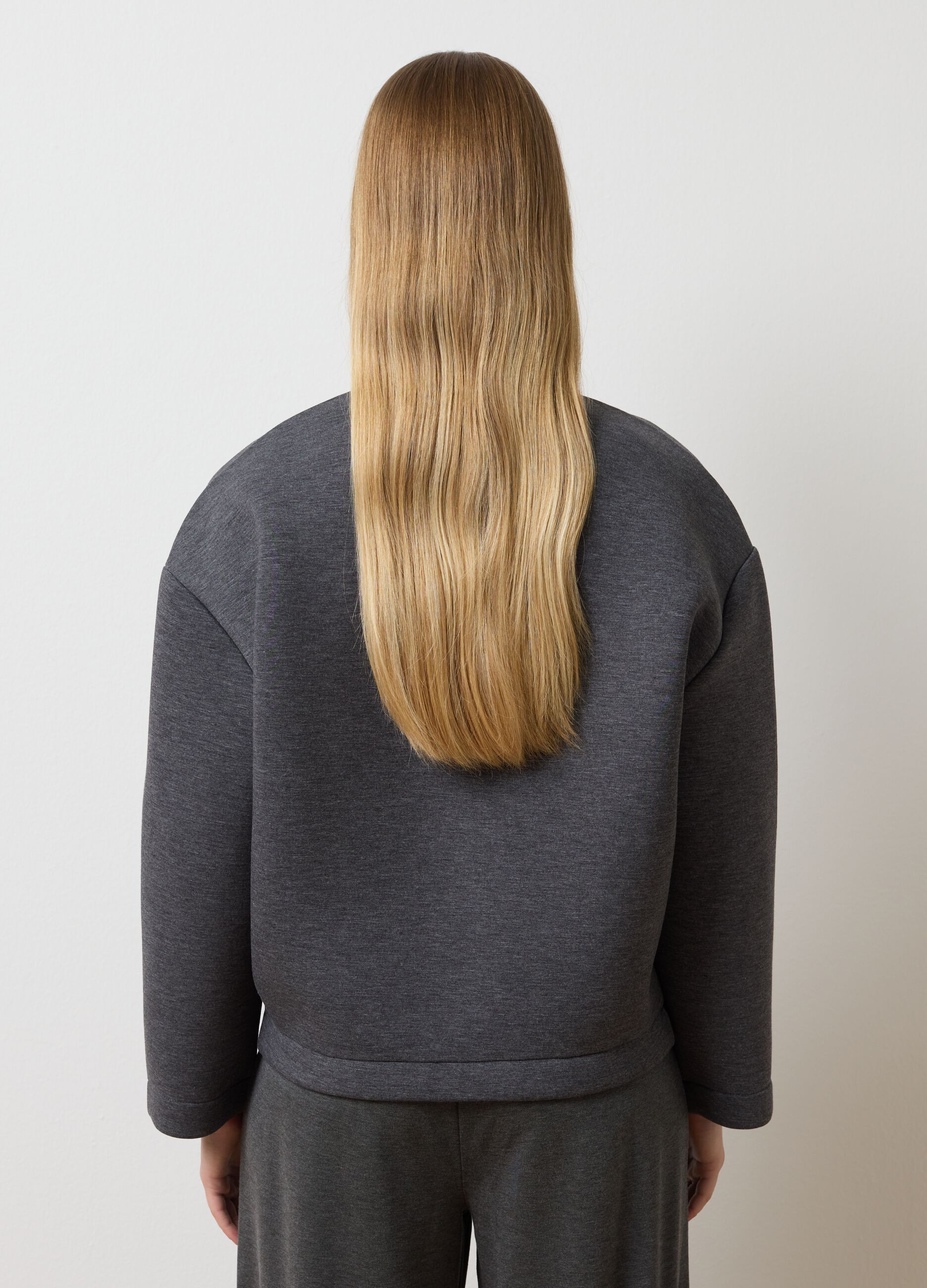 Heather Grey Regular Fit Sweatshirt