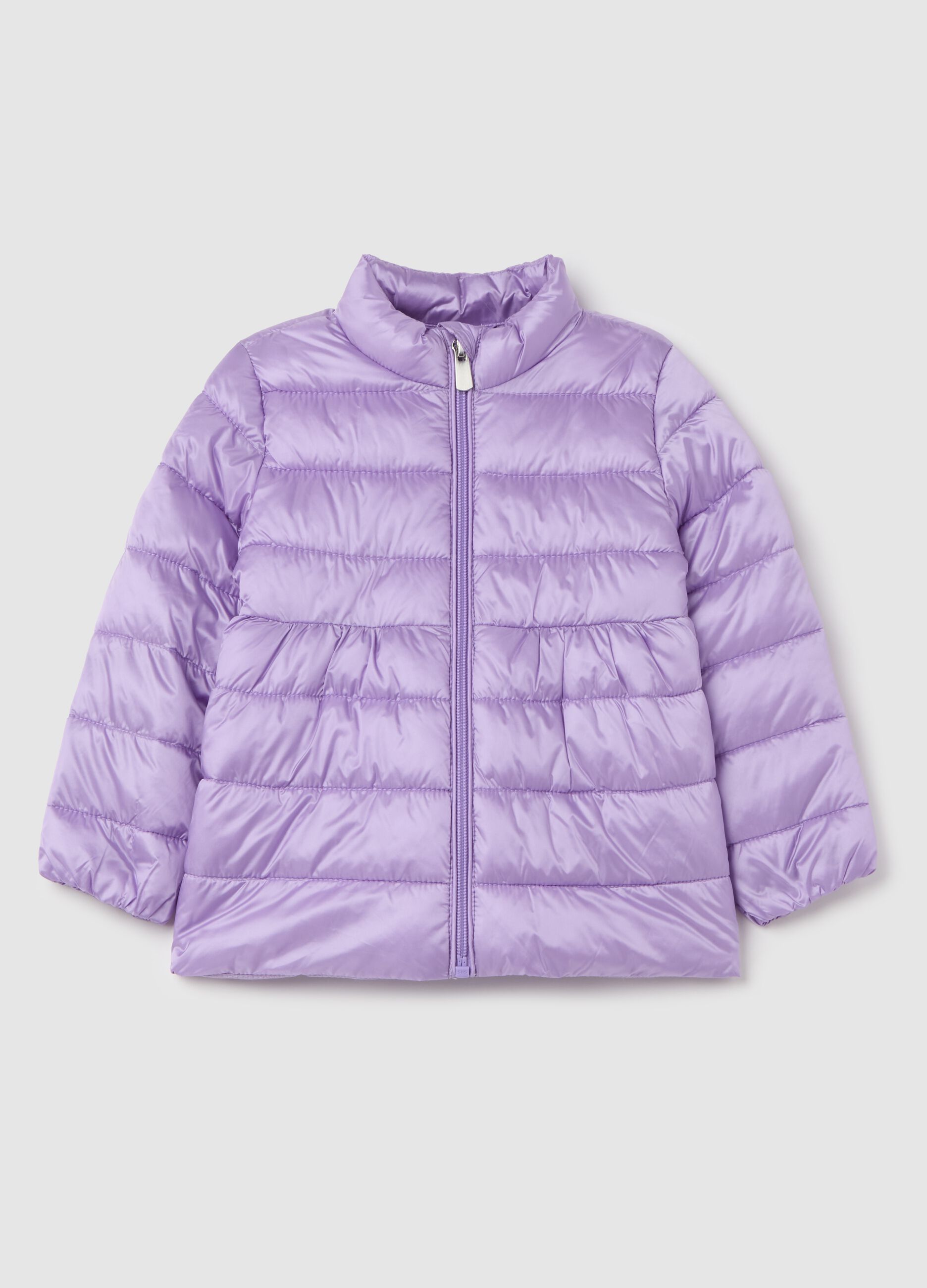 Ultralight full-zip down jacket