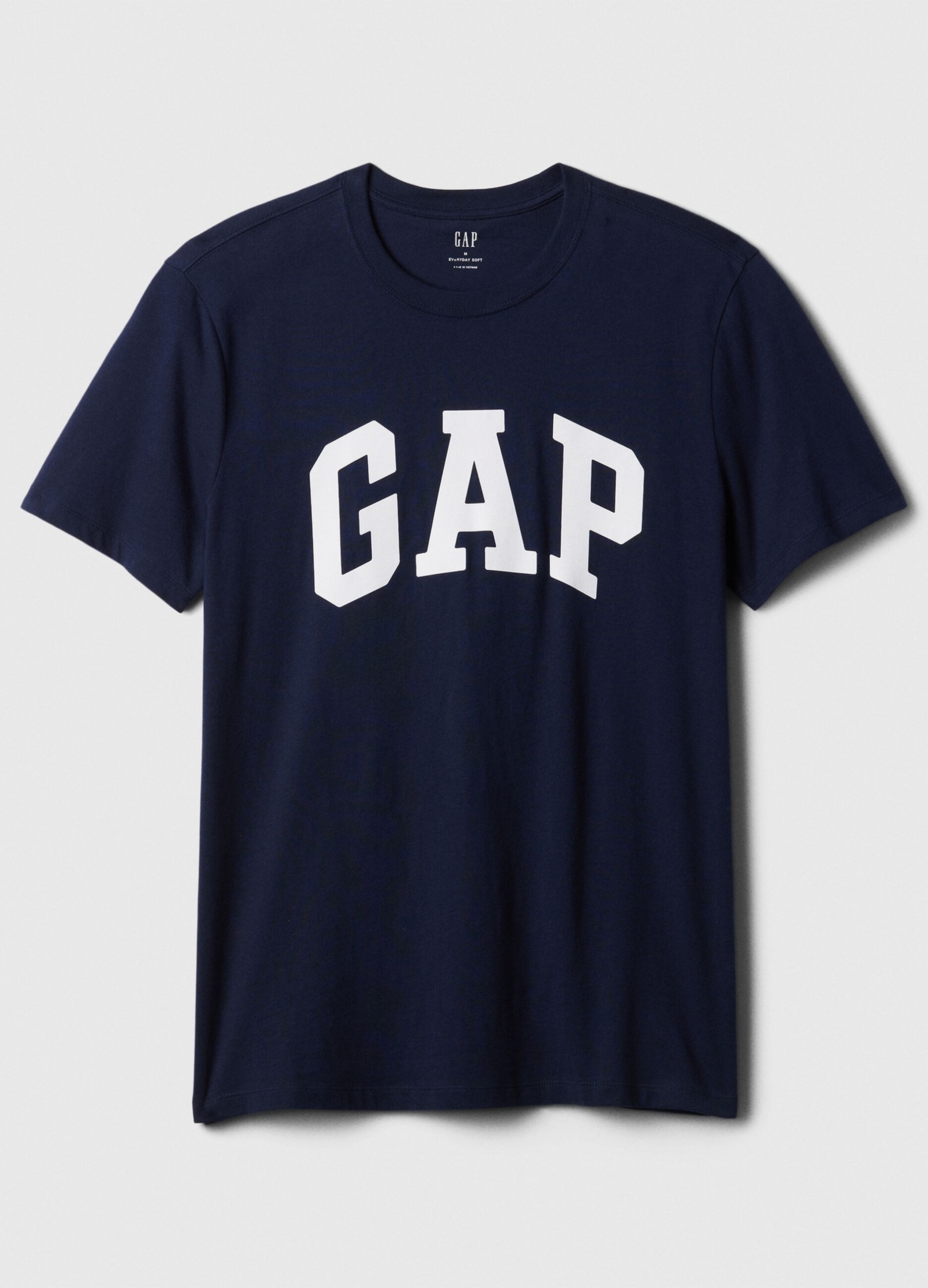 Cotton T-shirt with logo print