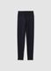 Black slim-fit stretch leggings with regular waist ALTAVIA STUDIO_5