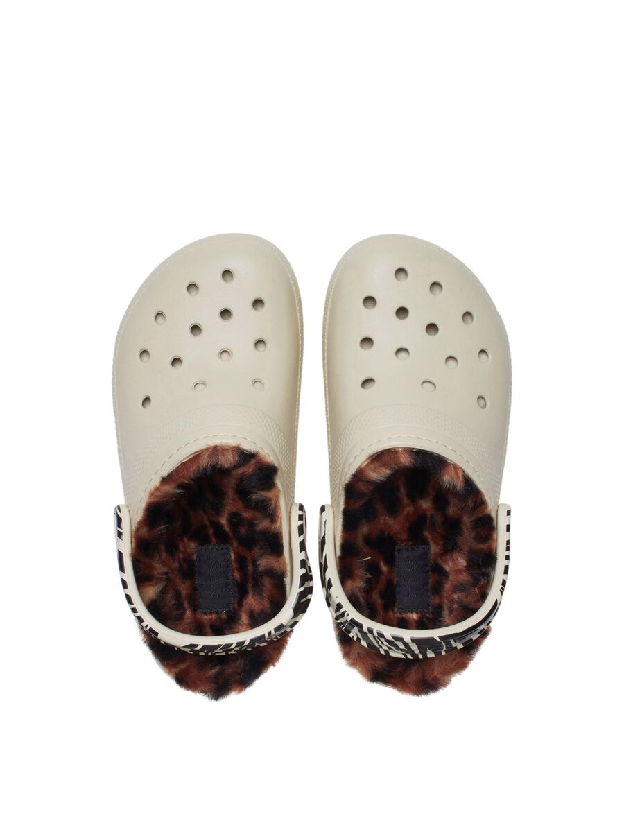 Crocs Classic Lined Clogs with animal print_1