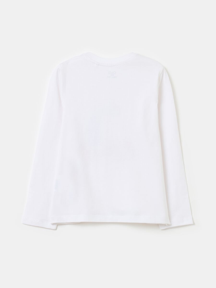 Long-sleeved T-shirt with print_1