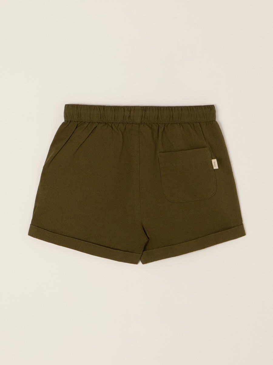Shorts misto lino IANA_1