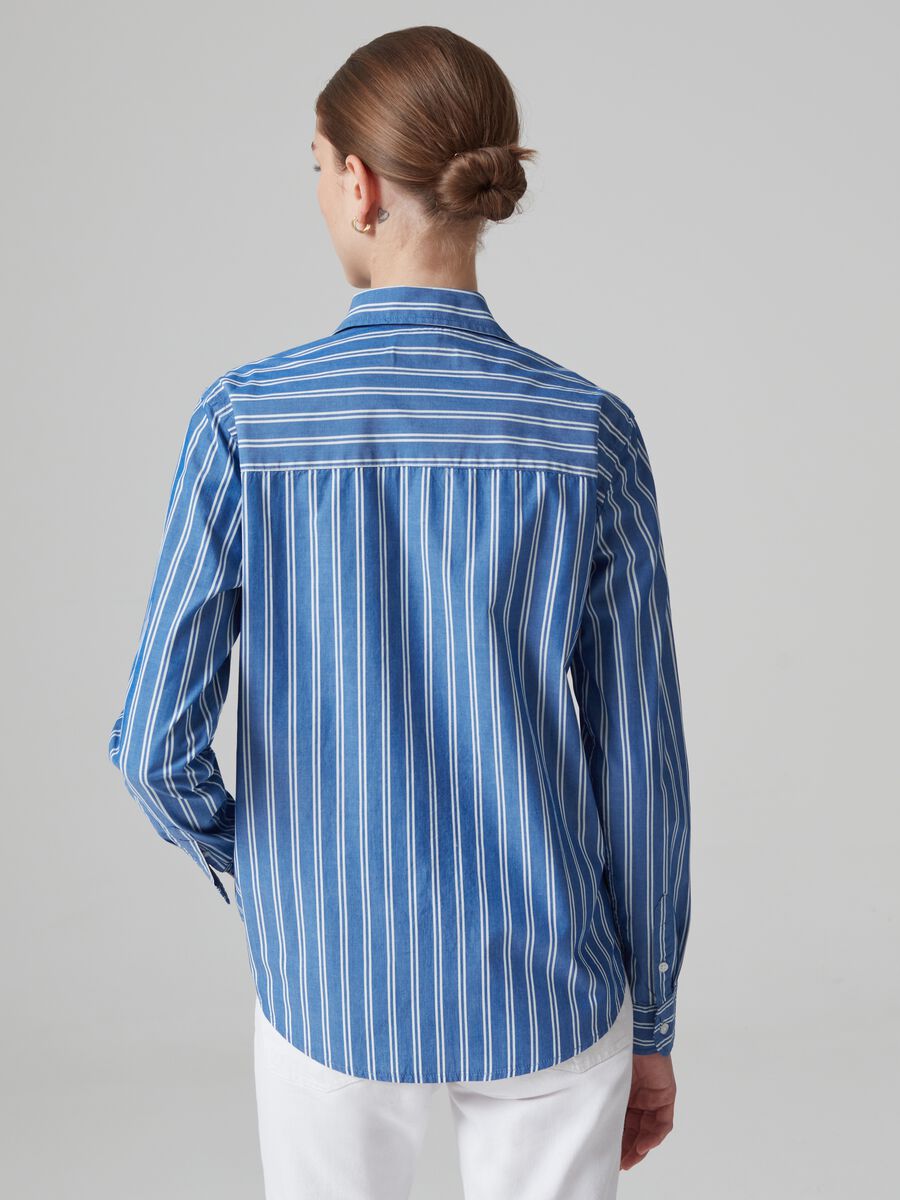 Camicia in cotone a righe_2