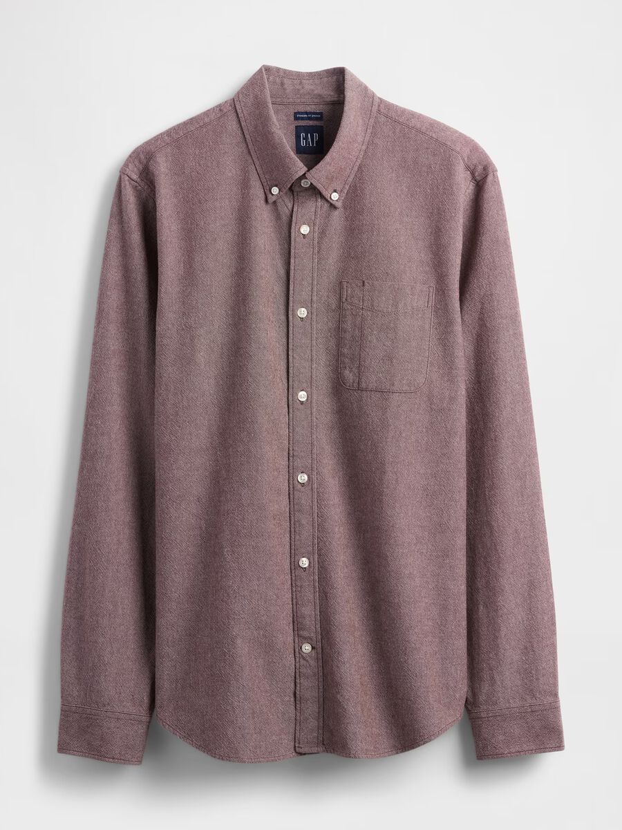 Brown Stretch Shirt_3