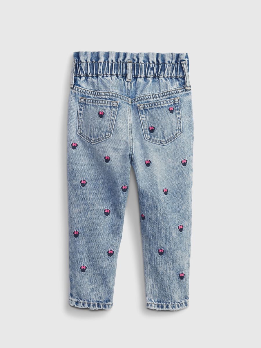 Jeans with Disney Minnie Mouse embroidery_1