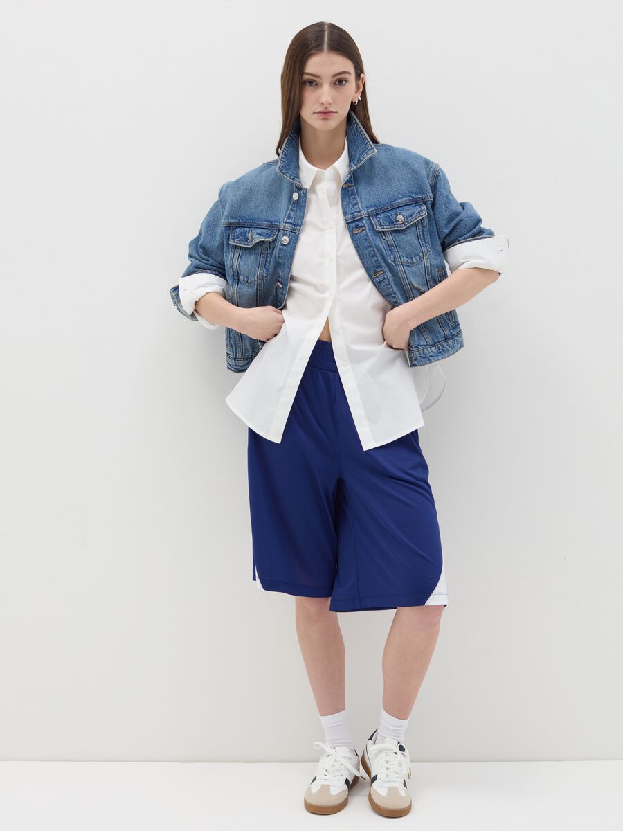 Short denim jacket_1