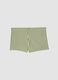 Green and white stretch boxer swim shorts_1