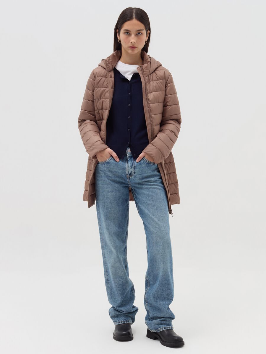 Essential long ultralight down jacket_1